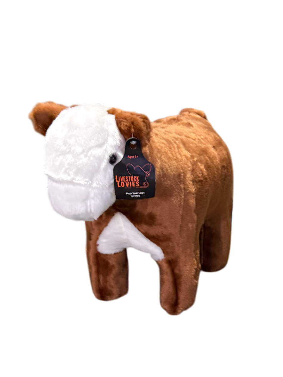 LARGE PLUSH HEREFORD